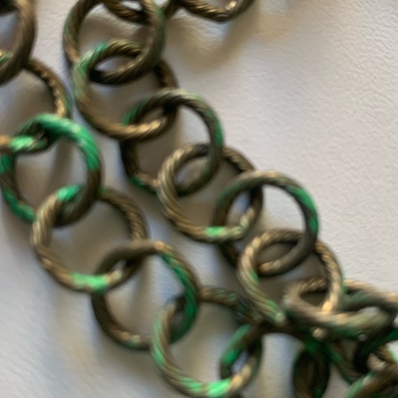 Necklace leaf pottery pendant - Picture 8 of 10